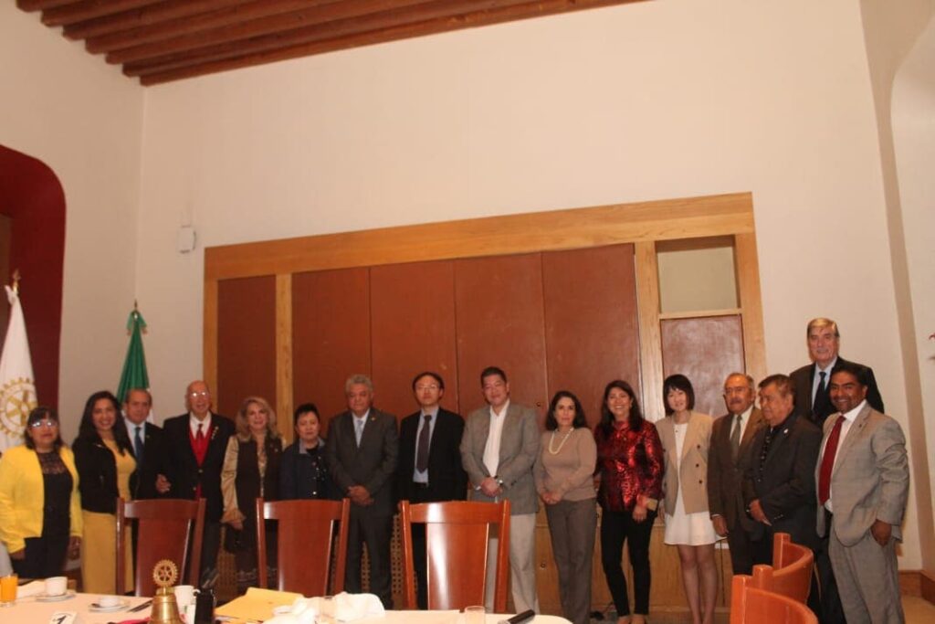 Club Rotario Plateros Centro Histórico conmemora la apertura de las Relaciones Diplomáticas y Económicas entre México y la República Popular China