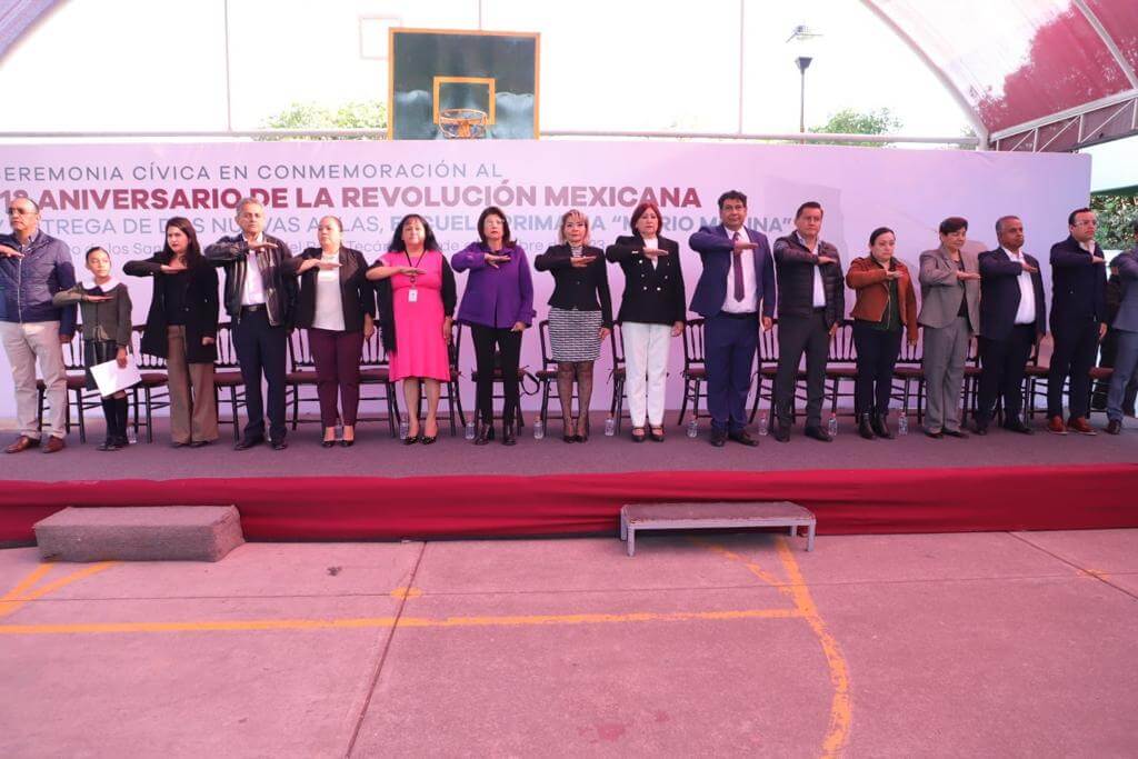 Impulsan mejoras en infraestructura escolar en Tecámac