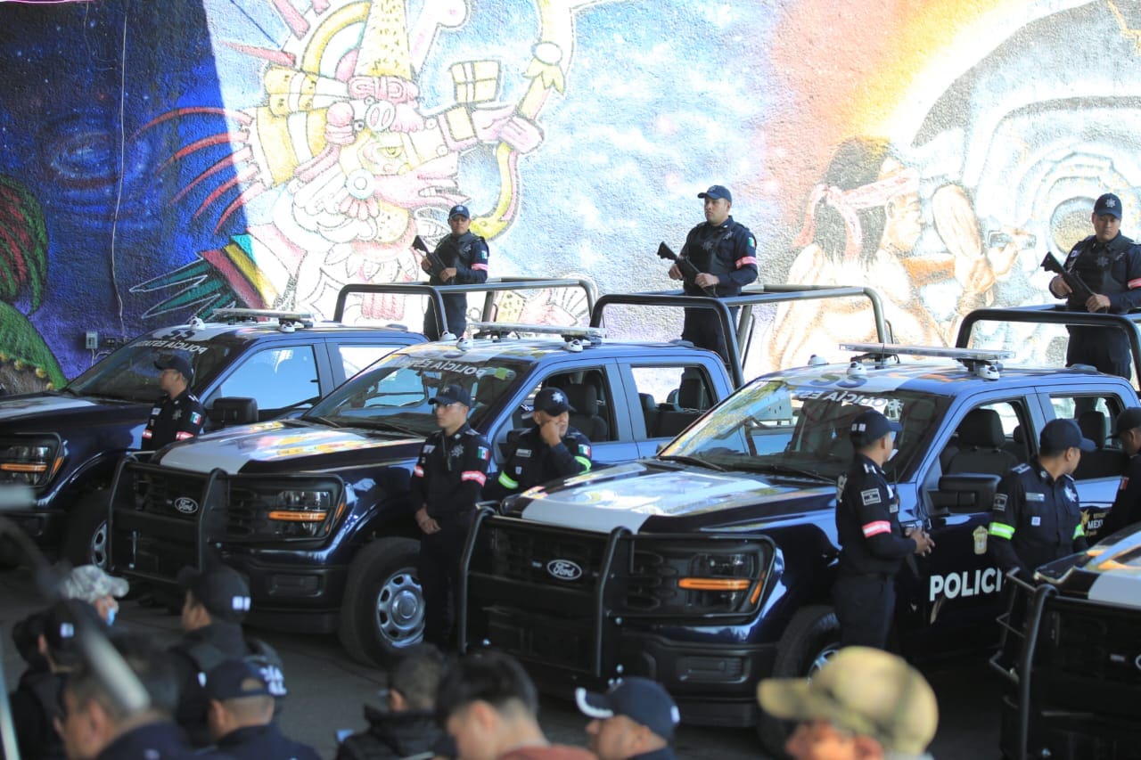 Ecatepec recibe 100 nuevas patrullas para reforzar la seguridad pública ...