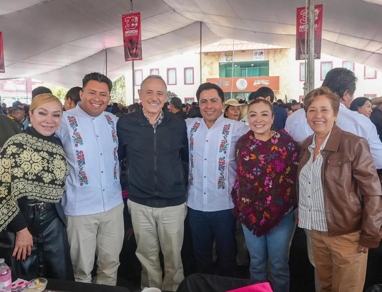 Antorcha moviliza a miles de personas en Nicolás Romero