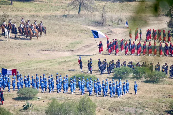 Puebla revive la batalla que cambió la historia de México