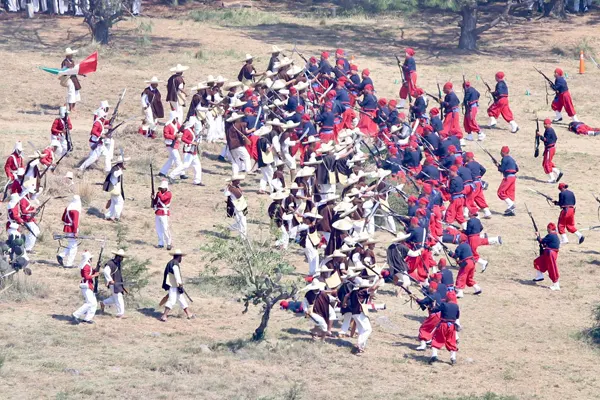 Puebla revive la batalla que cambió la historia de México