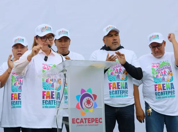 50 mil personas participan en jornada de limpieza en Ecatepec