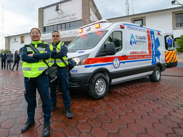 Atizapán suma una ambulancia para reducir tiempo en emergencias