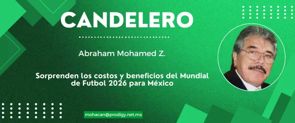 Sorprenden los costos y beneficios del Mundial de Futbol 2026 para México