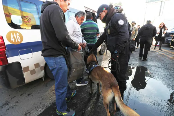 Ecatepec despliega operativo en la Texcoco-Lechería