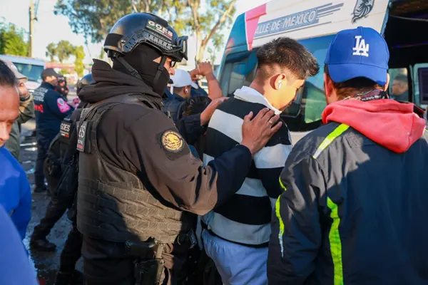 Ecatepec despliega operativo en la Texcoco-Lechería