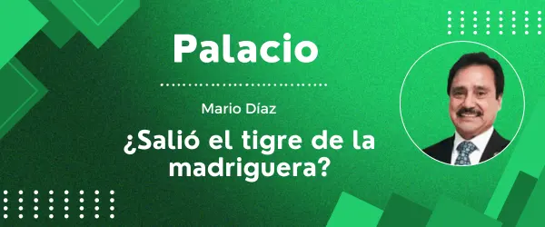 ¿Salió el tigre de la madriguera?