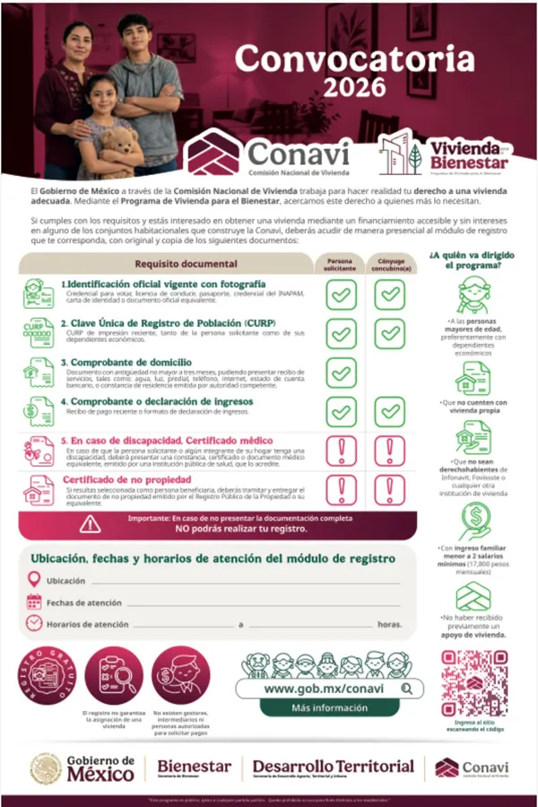 Abren módulo para tramitar Vivienda para el Bienestar en Cuautitlán Izcalli