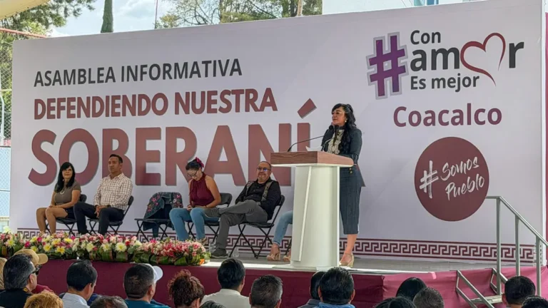 Morena lleva a Coacalco su agenda por la soberanía