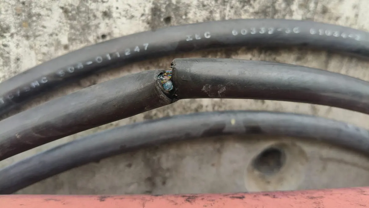 Cable de fibra óptica cortado en la interestación Tláhuac-Tlaltenco de la Línea 12 del metro