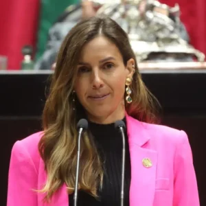 Diputada Alejandra Chedraui Peralta durante una sesión en la Cámara de Diputados
