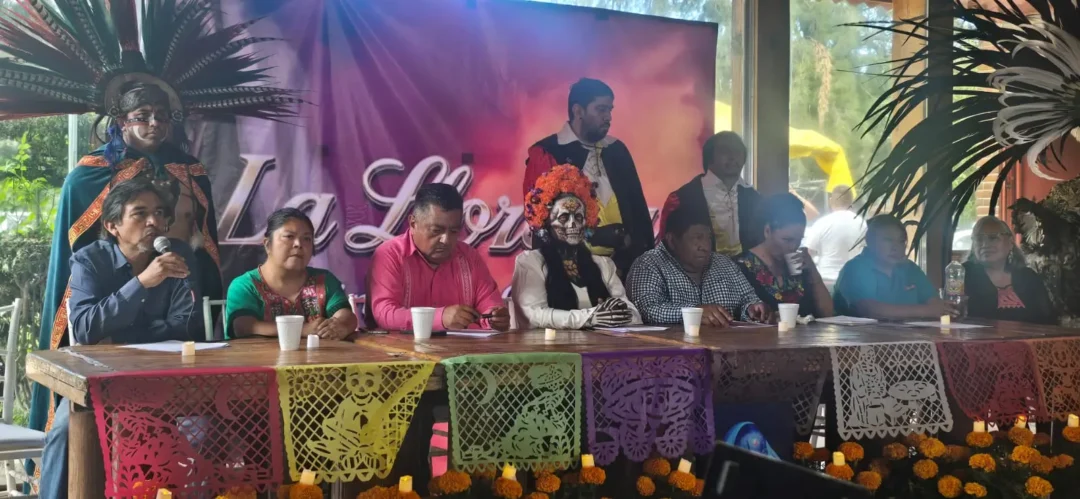 Integrantes del elenco de La Llorona en Xochimilco 2026