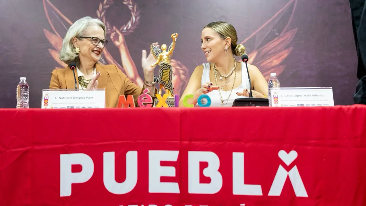 Nathalie Desplas y Carla López-Malo presentan los Galardones Ángel del Turismo 2026, que tendrán como sede Puebla.