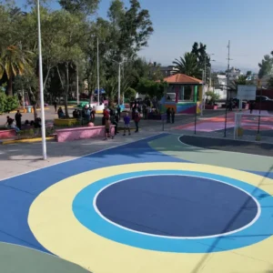 Parque lineal y sendero seguro de avenida Pichardo Pagaza, en Ecatepec, Estado de México.
